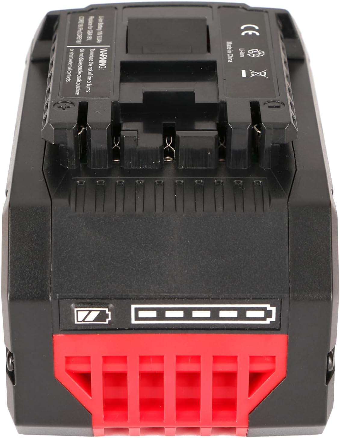 Rechargeable Li-ion Battery Pack BOS18B1 Replacement for 18V Battery BAT609 BAT609G BAT618 BAT618G 3601H61S10 Compatible with Cordless Tools GSB18VE-2-LI GSR18VE-2-LI GSR18V-LI (4000mAh)