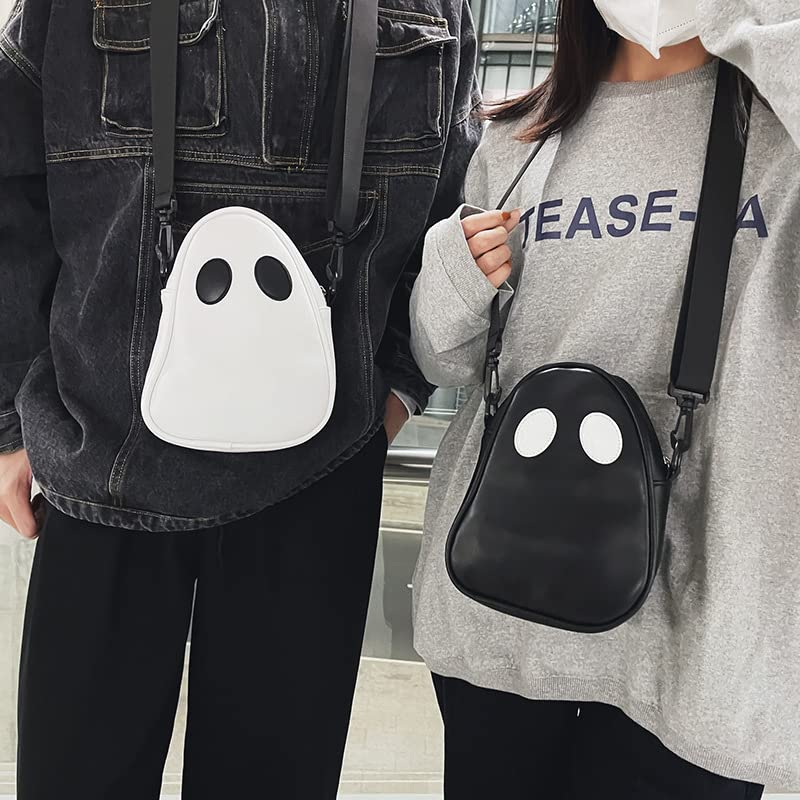 Halloween Purse Ghost Crossbody Bag for Women Men Novelty Ghost Purse Shoulder Satchel Bag Funny Halloween Accessories3