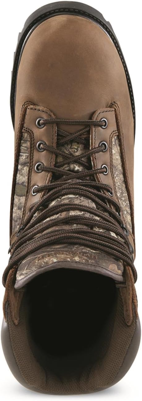 HUNTRITE Men's Insulated Waterproof Hunting Boots, 800-gram RT APX 9.5 2E (Wide)