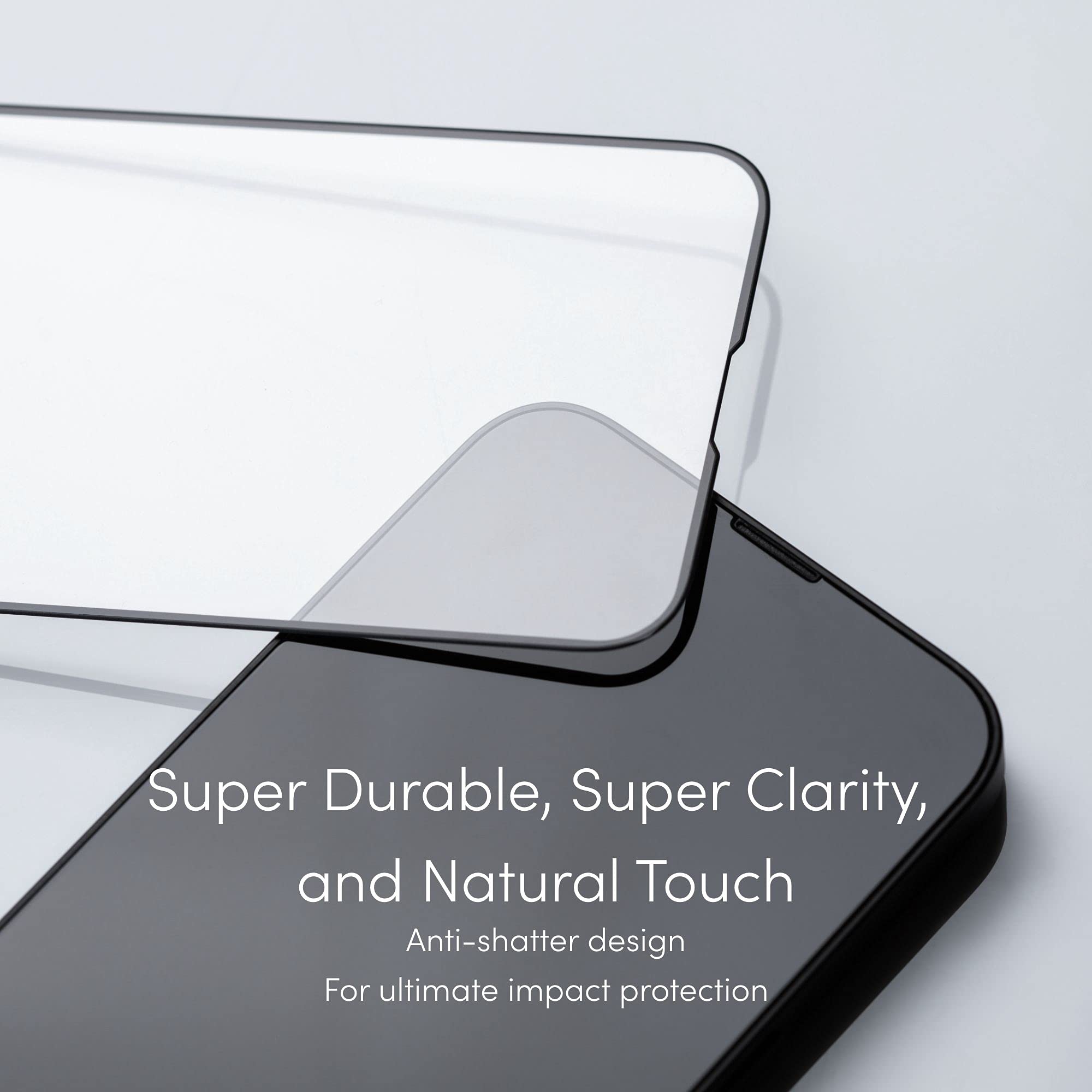 Moshi,AirFoil Pro for iPhone 13 Pro Max - Black edge-to-edge screen protector By Moshi,Best Online Shopping Price in Mauritius