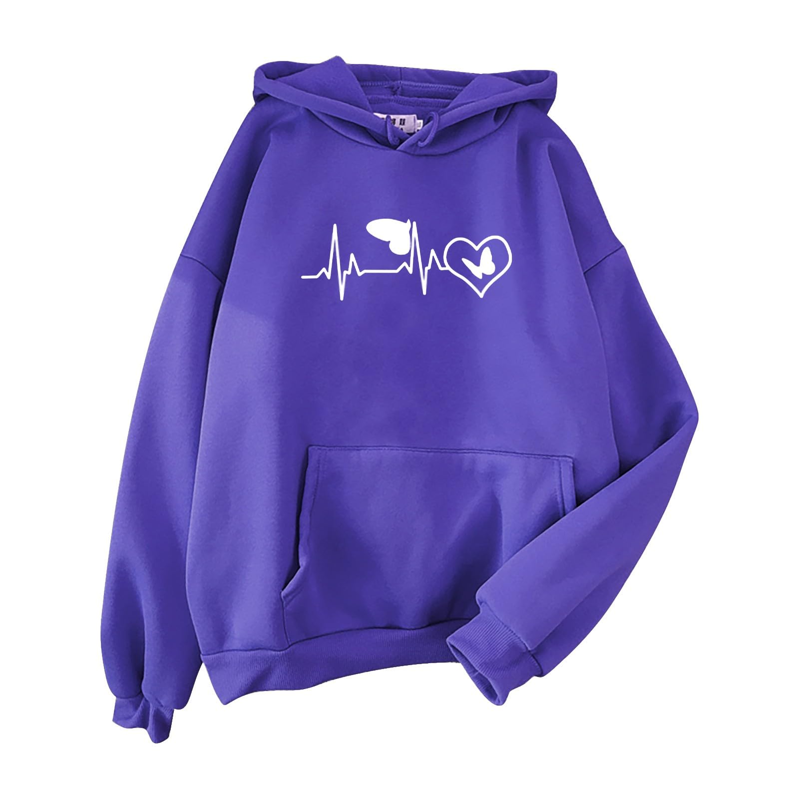 HOOUDO Sale Angebote Hoodie Für Sweatshirt Mit Kapuze Einfarbig Hoodie Elegante Kleidung Damen Oberteile Elegantes Oberteil Freizeit Teenager Mädchen Vintage Locker Lässig Sale Angebote Bestellung