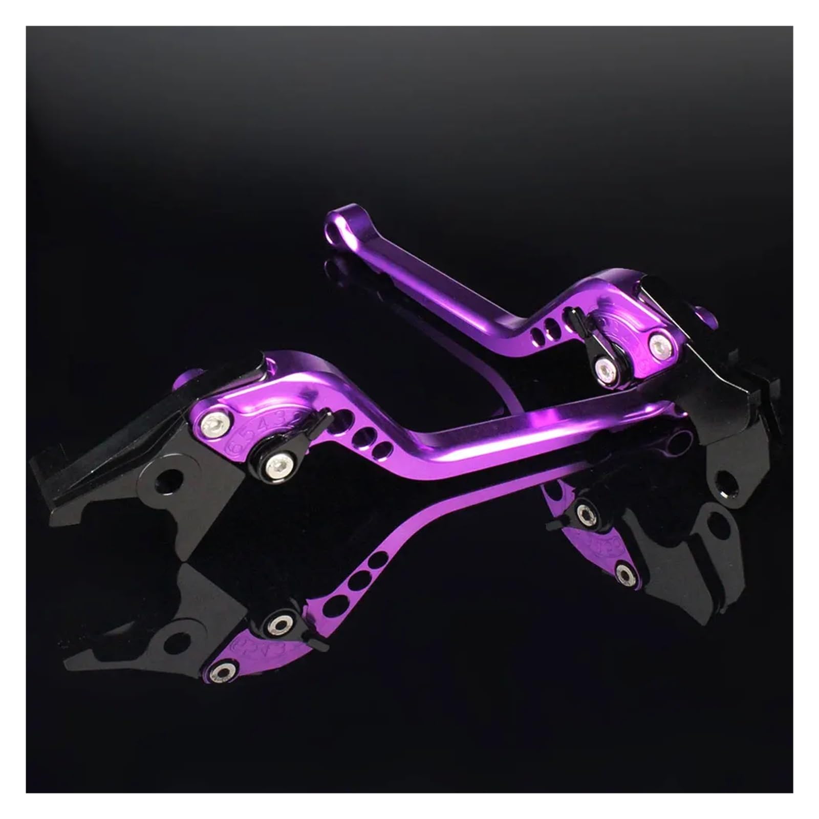 Fit For Husqvarna Svartpilen/Vitpilen 401 2018-2024, Svarptilen 250 2021-2023 CNC Motorcycle Adjustable Brake Clutch Lever(Purple 177mm)