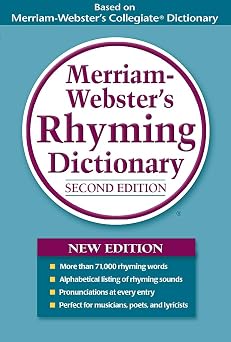 Merriam-Websters Rhyming Dictionary, Second Edition, Trade Paperback