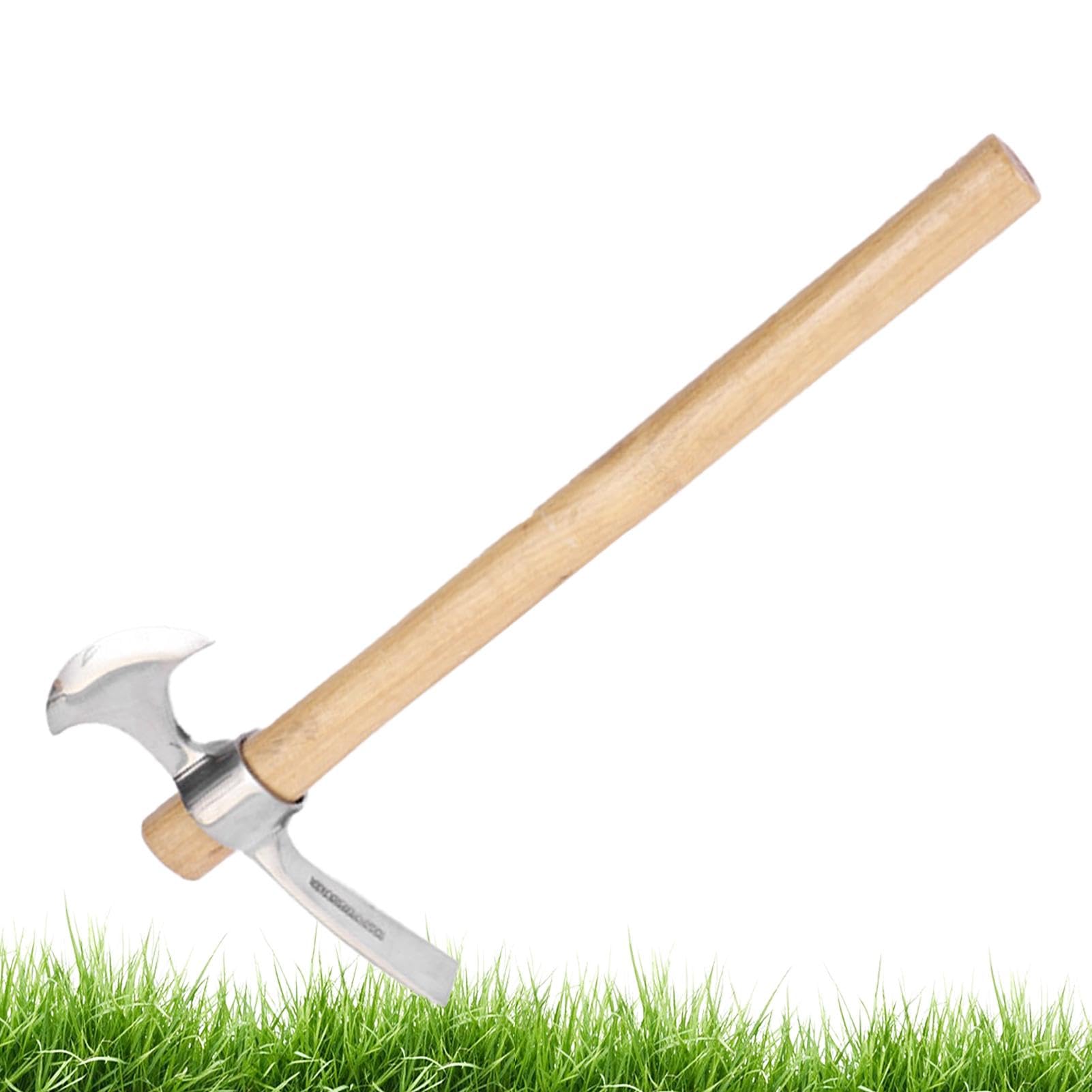 Piccone Multifunzionale 2 In 1 - Zappa E Piccone In Acciaio Inox Con Manico