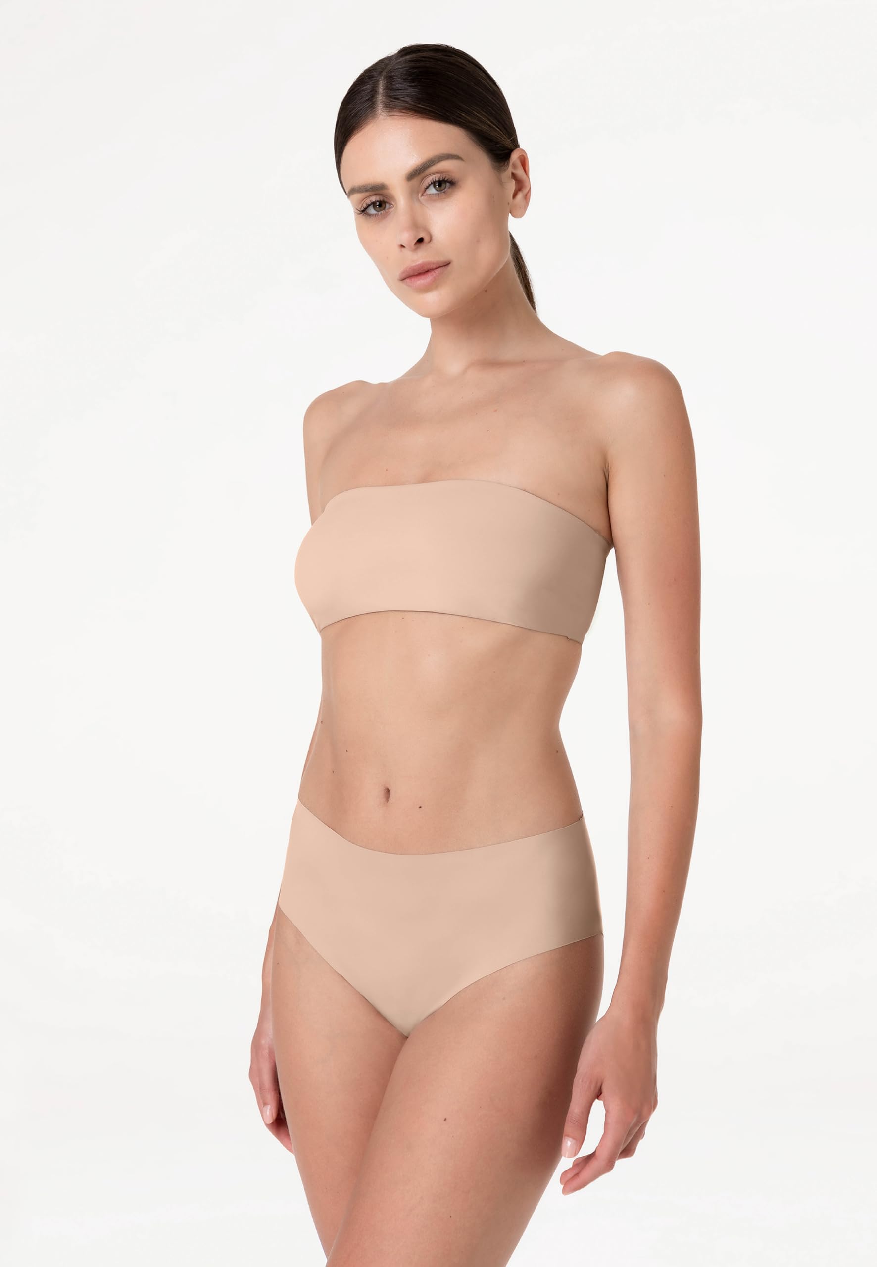 Lovable Slip Midi Pacco da 3 | Mutandine in Microfibra Taglio al Vivo | Laser Cut Invisibili sotto i Vestiti |Intimo Second Skin Micro Donna x3