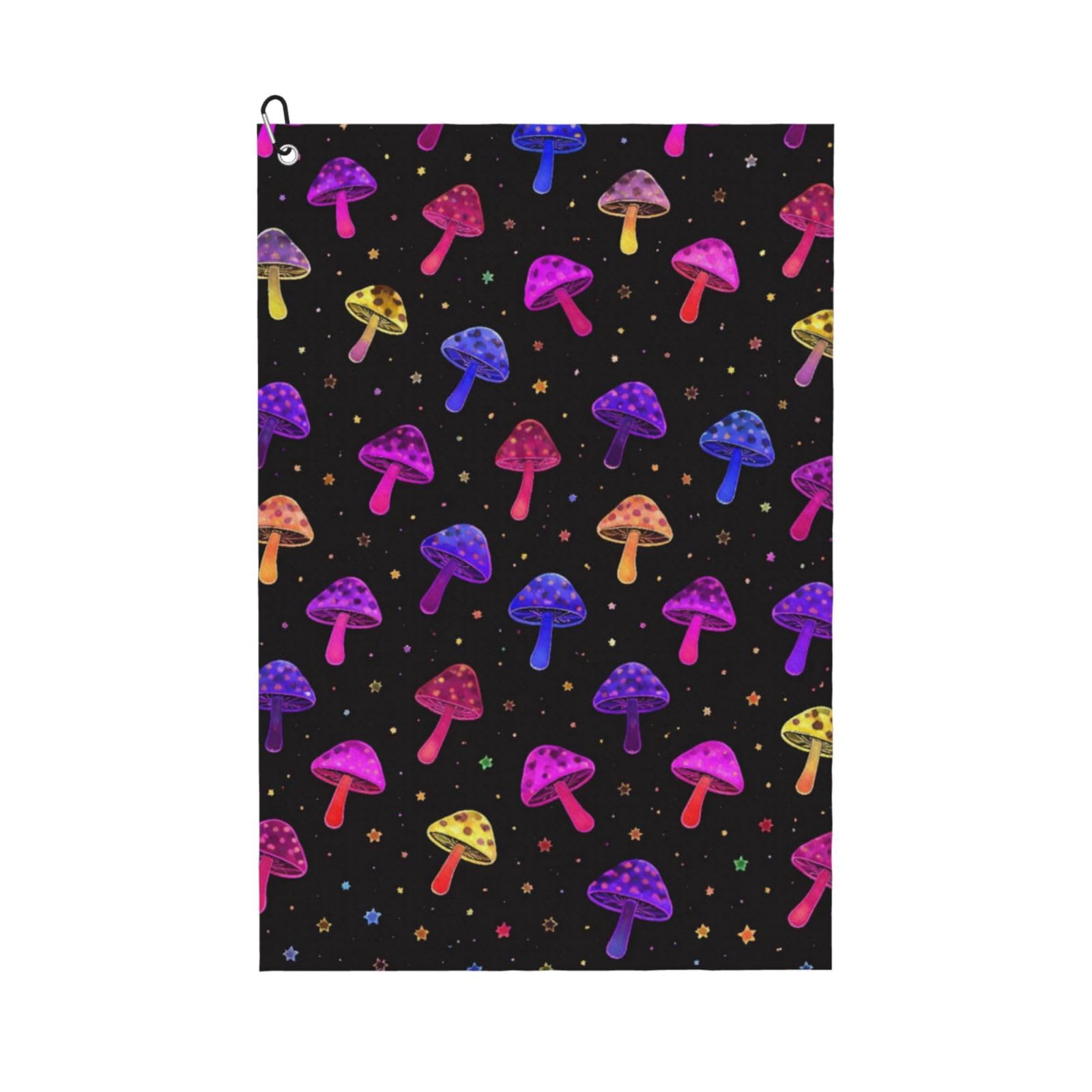 BSDFGSDD Gothic Trippy Mushrooms Golf Towel 24 x 16 inches
