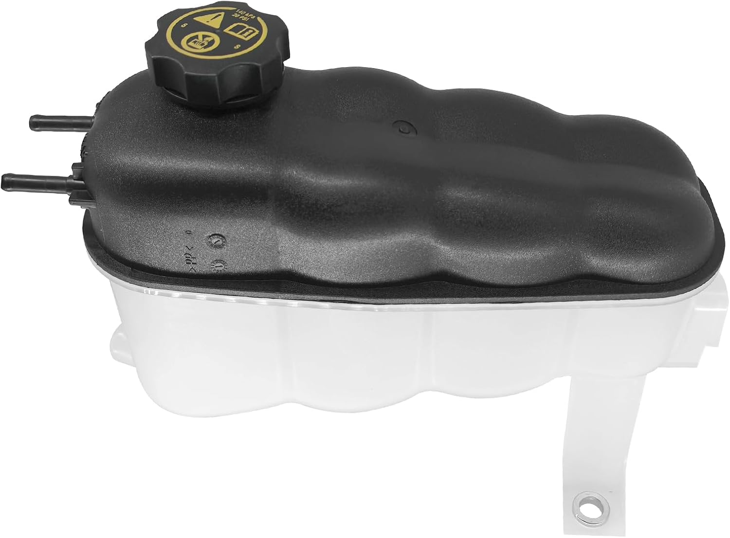 603-973 Coolant Expansion Reservoir Tank with Cap – Compatible with 2014-2020 Chevy Silverado 1500 2500 Suburban Tahoe / GMC Sierra 1500 Yukon / Cadillac Escalade – Replace 22856231 3014134