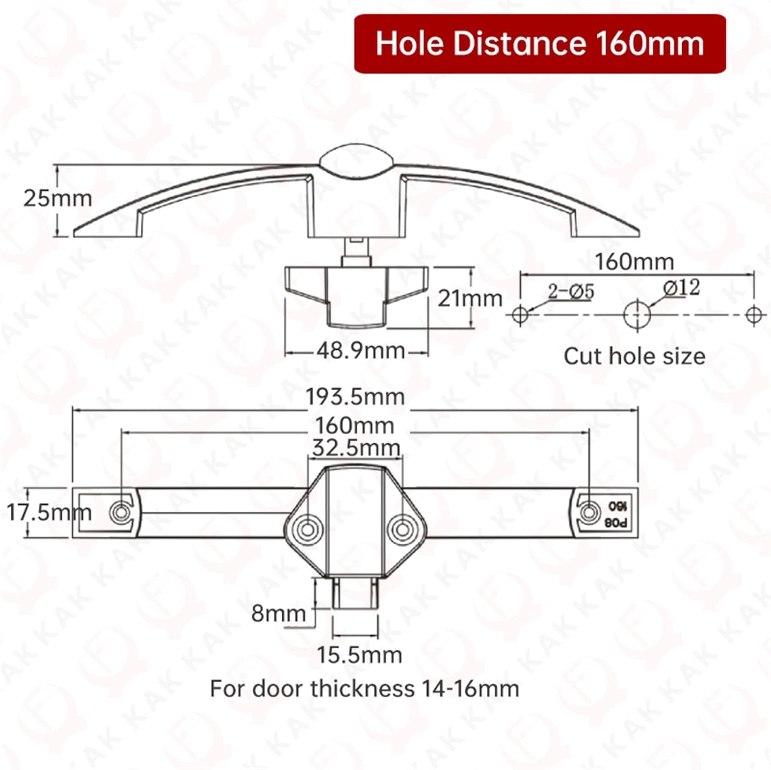 5Pcs Camper Car Push Button Latch Lock Keyless RV Caravan Boat Motor Cabinet Handle Drawer Locks Furniture Handle Hardware(10 Brushednickel 160)