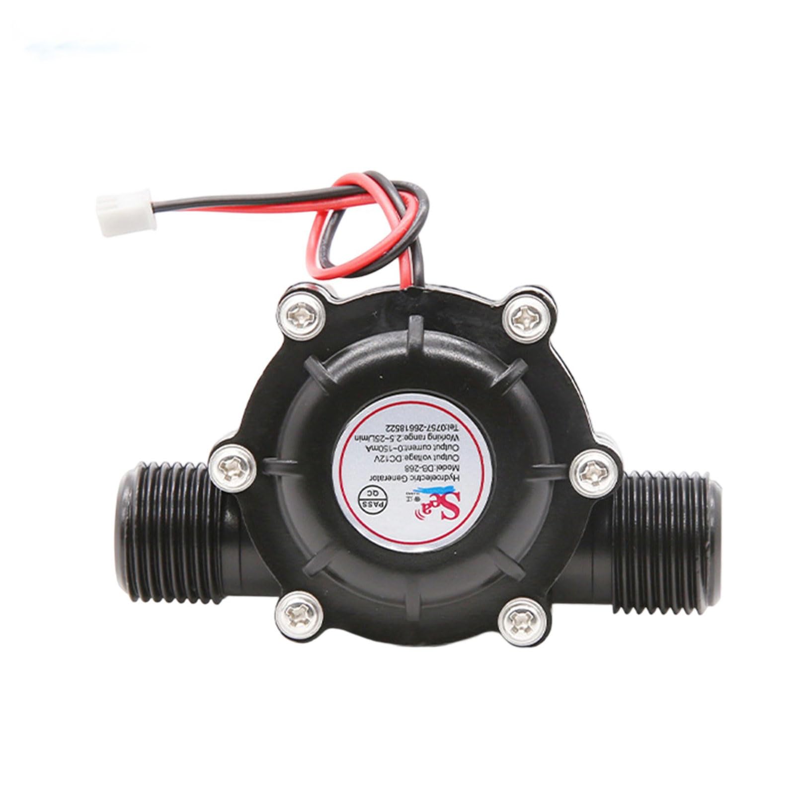 NVOQILIN Efficiency Hydroelectric Generator Small Design Water Flows Power Generation Systems Easy to Use for Home Outdoor Water Flows Generator Easy Carry Tiny