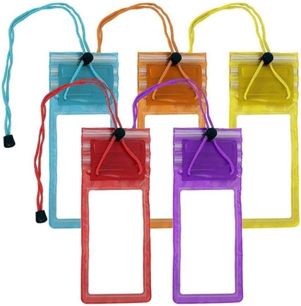 Generic Universal Waterproof Phone Case, Pouch Dry Bag for Beach Travel Must Haves, Waterproof Phone Holder, Regular, Assorted