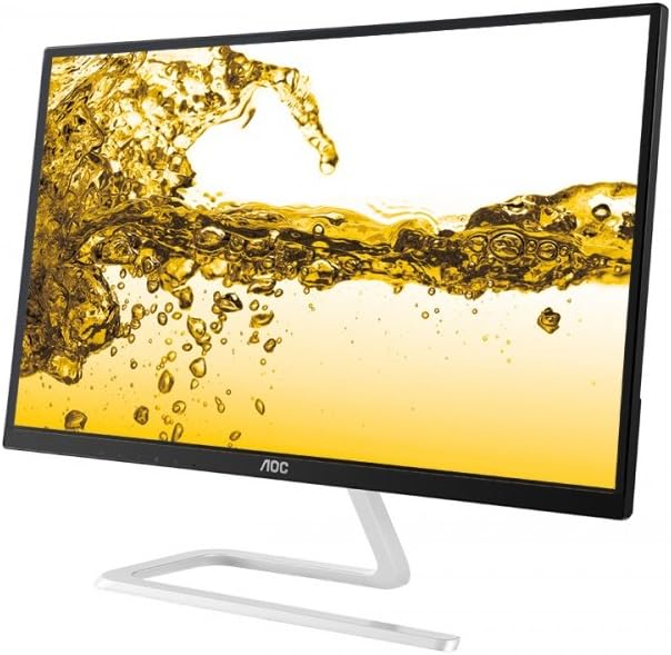 AOC I2781FH - 27 Inch FHD Monitor, 60Hz, 4ms, IPS, Flickerfree, Slim Design (1920 x 1080 @ 650Hz, 250cd/m², HDMI 1.4 x 2, VGA)