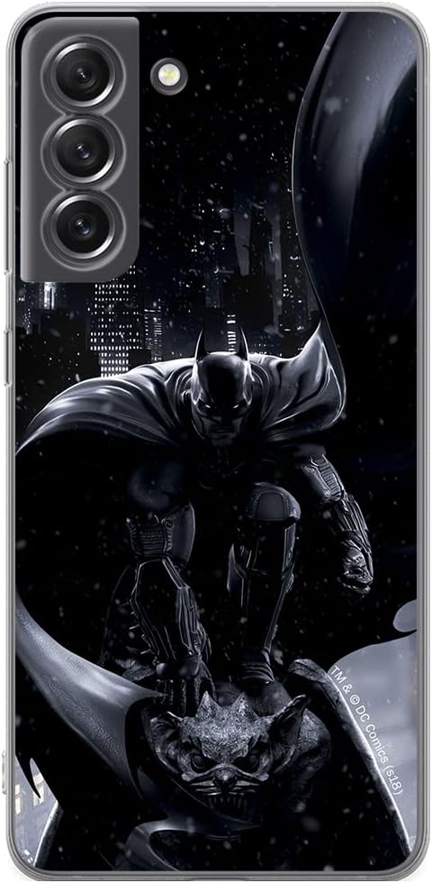 ERT GROUPmobile phone case for Samsung S21 FE original and officially Licensed DC pattern Batman 021 optimally adapted to the shape of the mobile phone, case made of TPU
