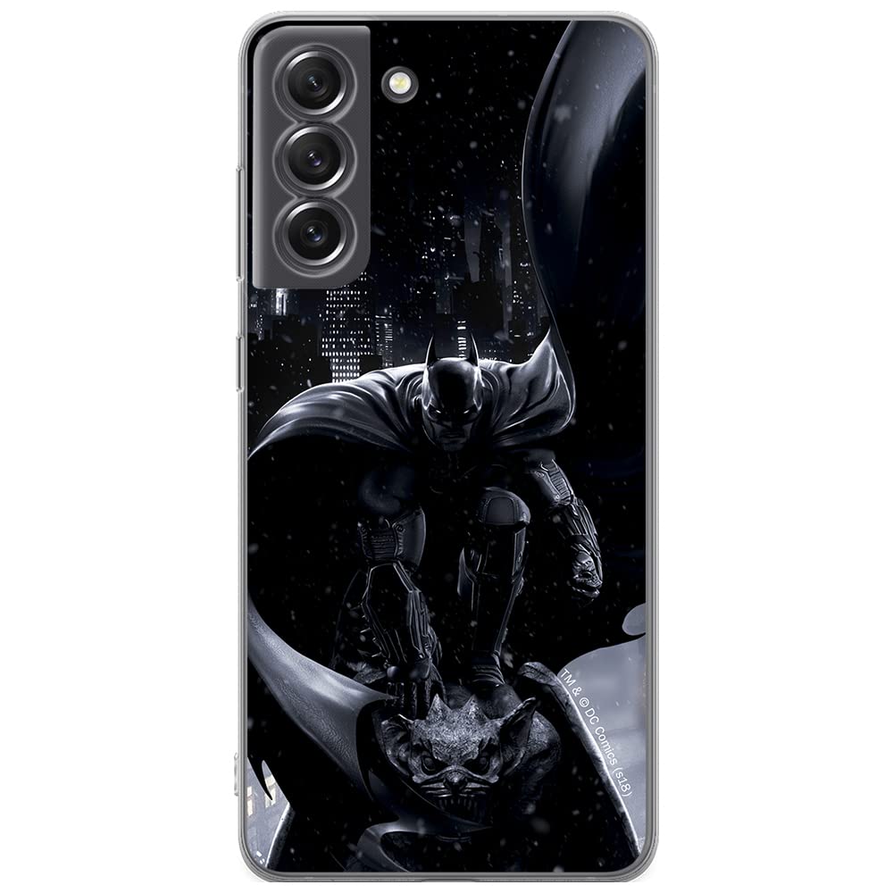 ERT GROUPmobile phone case for Samsung S21 FE original and officially Licensed DC pattern Batman 021 optimally adapted to the shape of the mobile phone, case made of TPU
