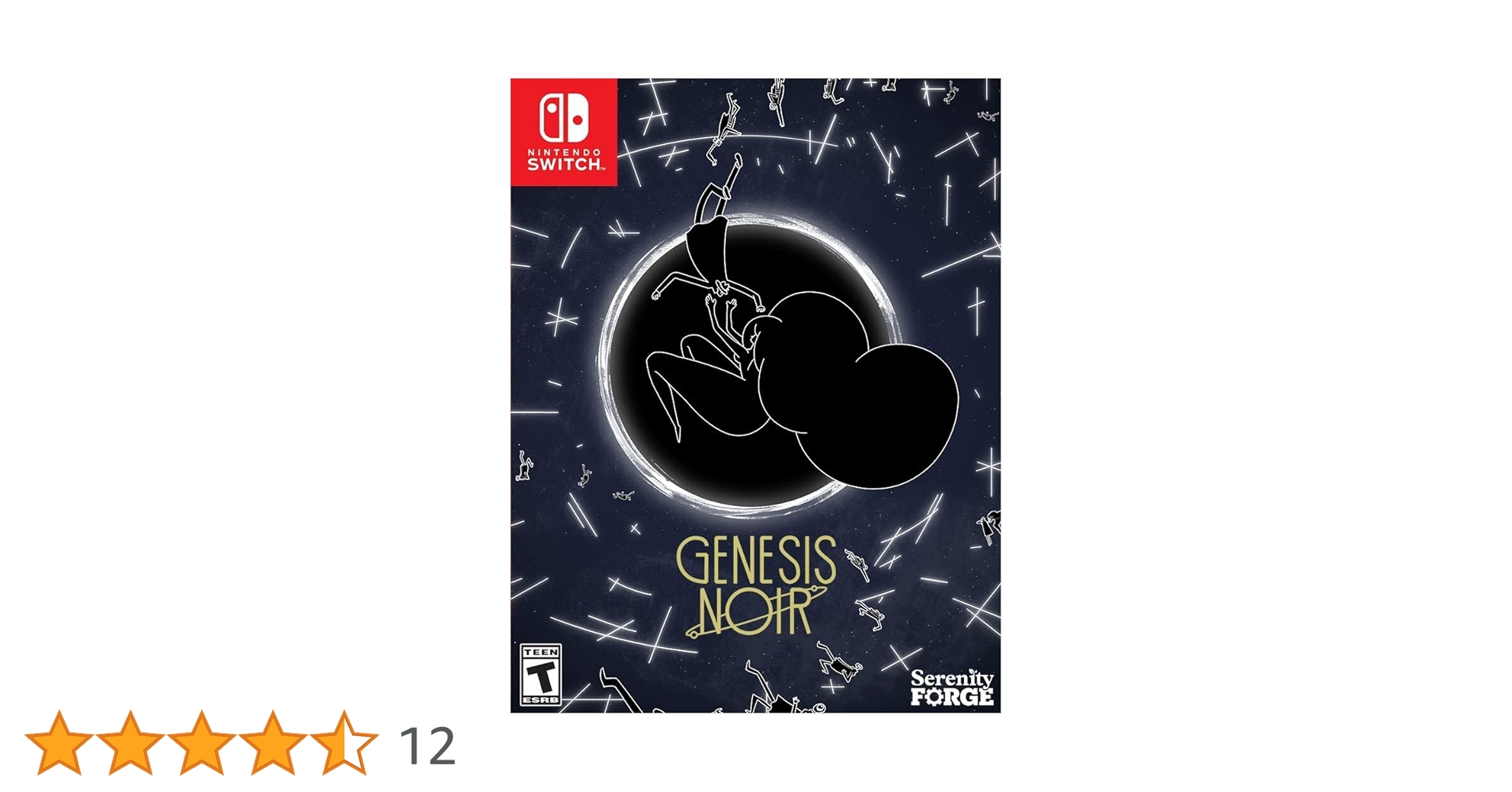 504598 Genesis Noir (輸入版:北米) – Switch Genesis Noir Standard Collector's Edition for Nintendo Switch