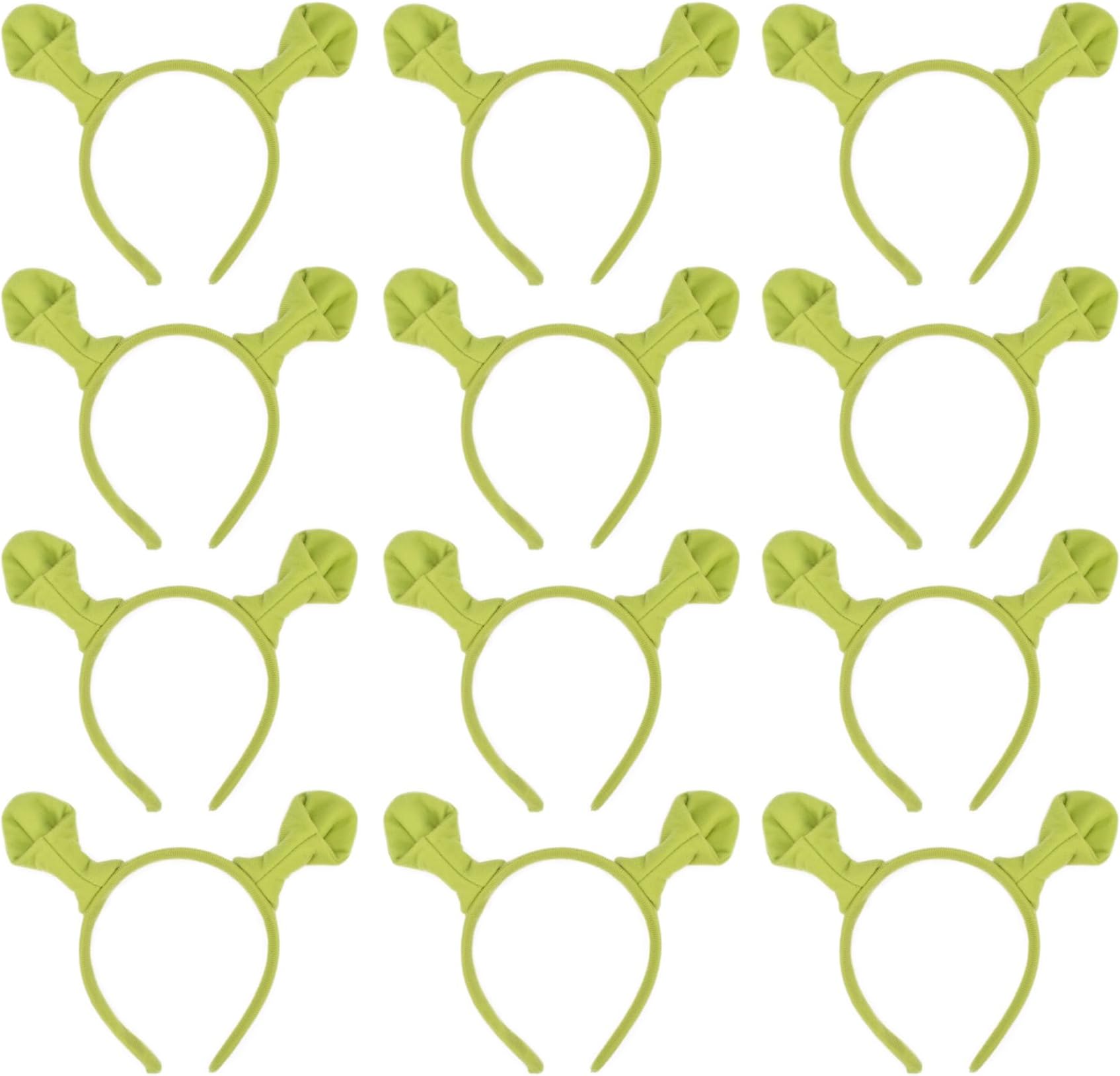 HODRME Ogre Ears Headbands Set-Halloween Christmas Festival Theme Party Cartoon Cosplay Costume Accessories