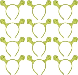 Green Ogre Ears Costume Headband, Party Accessories for Dress Up