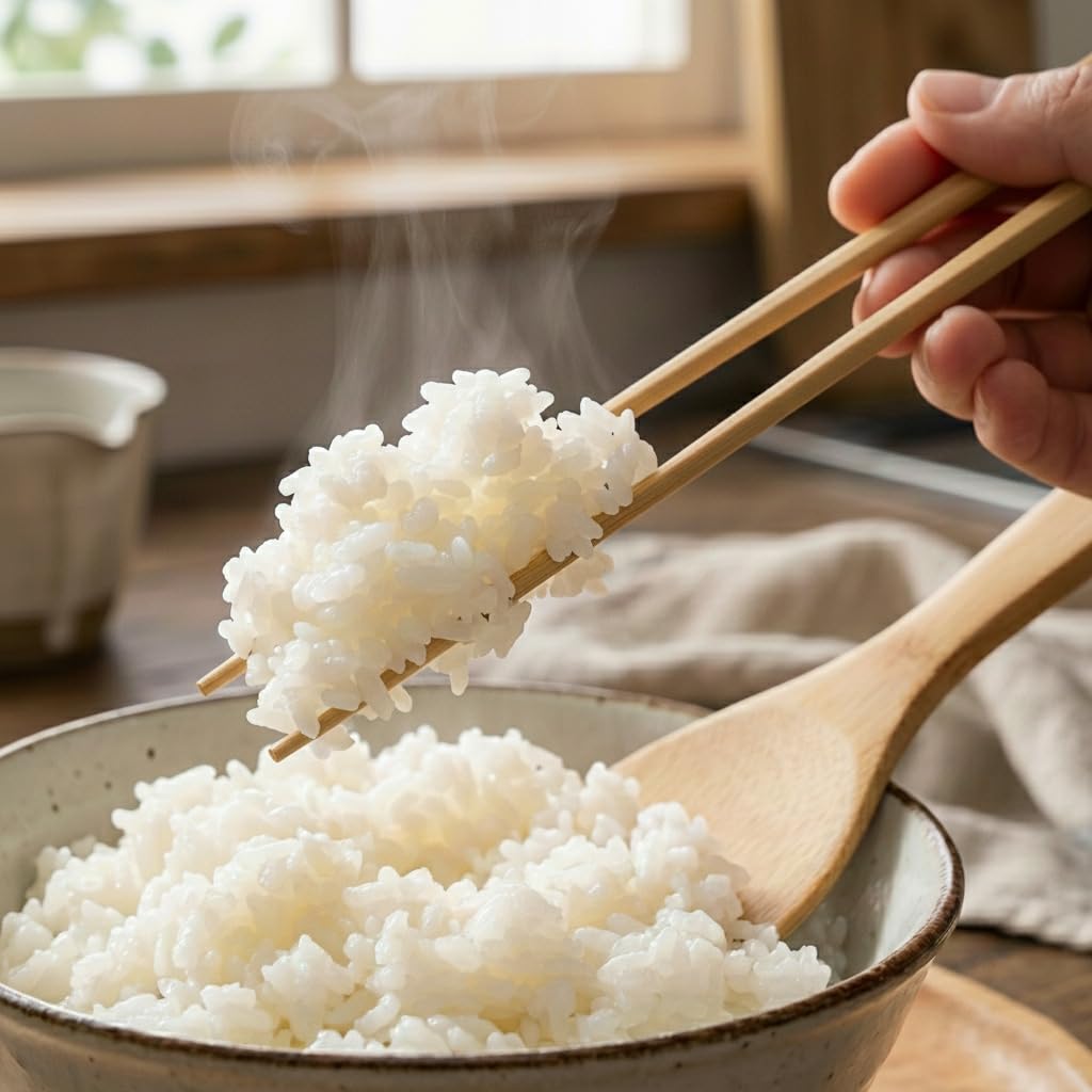 Bamboo Chopsticks with a Top Joint 9.05 in (230mm), White Bamboo, Japanese Tableware, Tapered Chopsticks, Reusable, Made in Japan — Amazon image 2