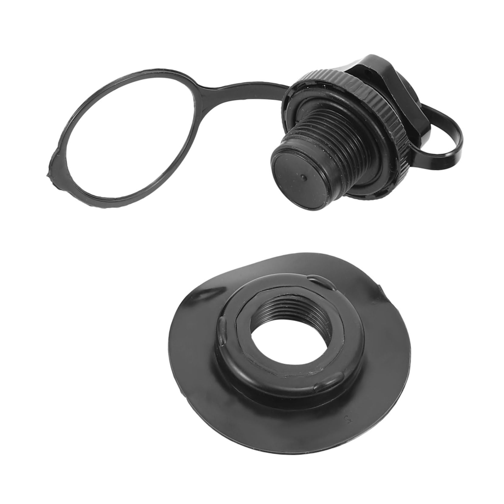 WOONEKY 1Pc kayak air valve boston valve pump paddle board pump accessories air mattresses inflatable kayak valve gas pump adaptor air pump for inflatables Boat Supplies marine cap pvc