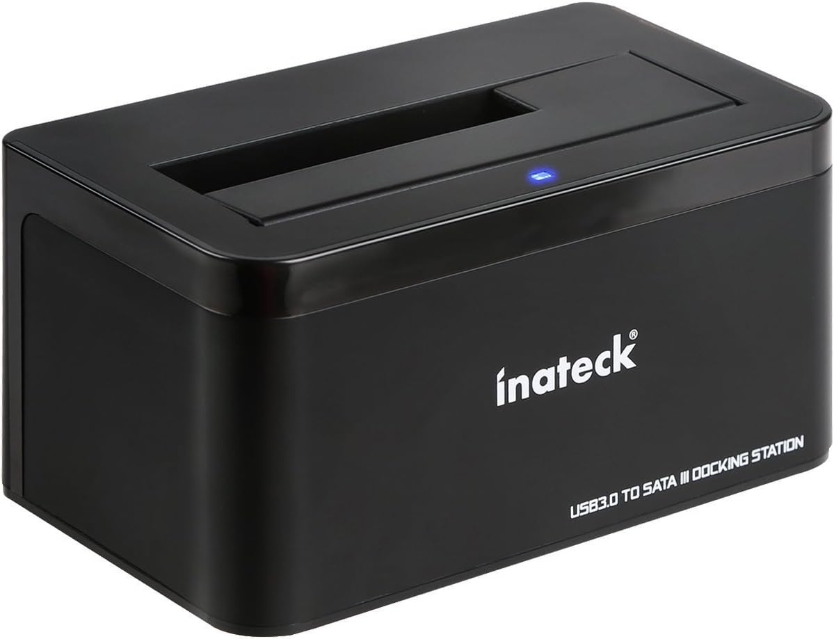 Inateck Usb 3.0 Zu Sata Iii Dualschacht Festplatten Dockingstation