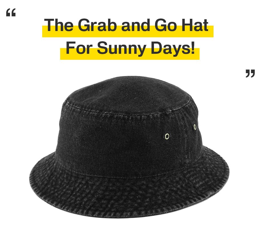 Image of KBETHOS 100% Cotton Washed Bucket Hat