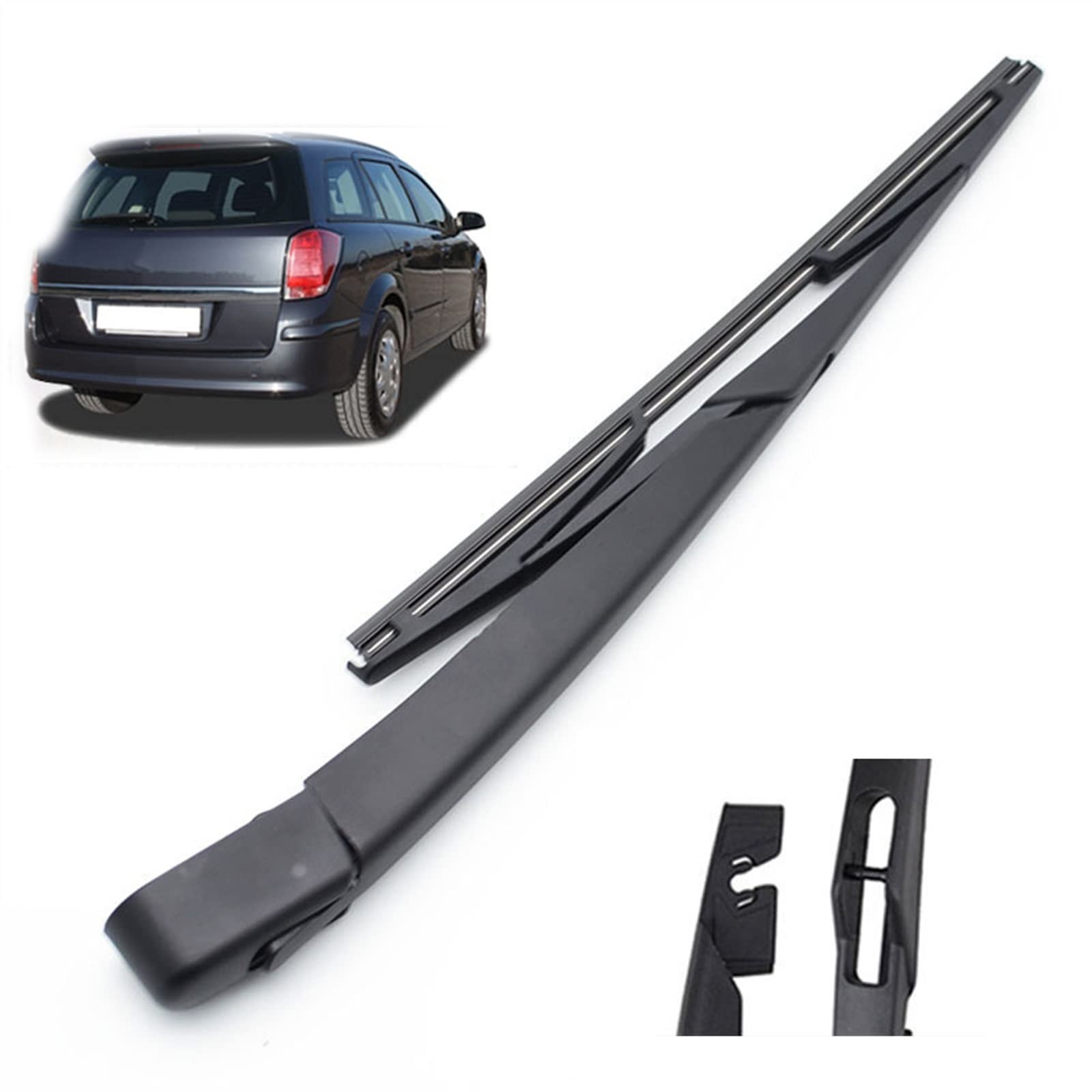 Kit essuie-glace arrière 12" pour stopper les bruits sur votre pare-brise