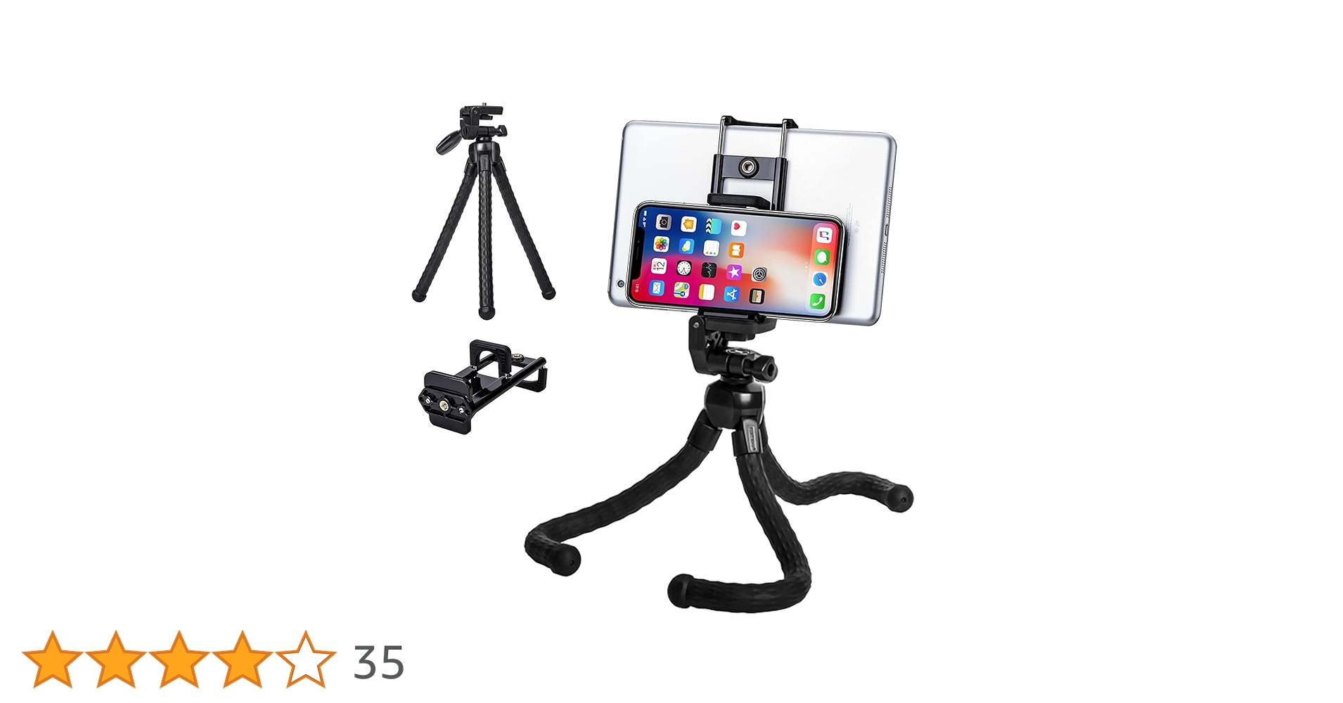 Amazon | ZenCT ミニ三脚 くねくね三脚 スマホ 三脚 タブレット カメラ