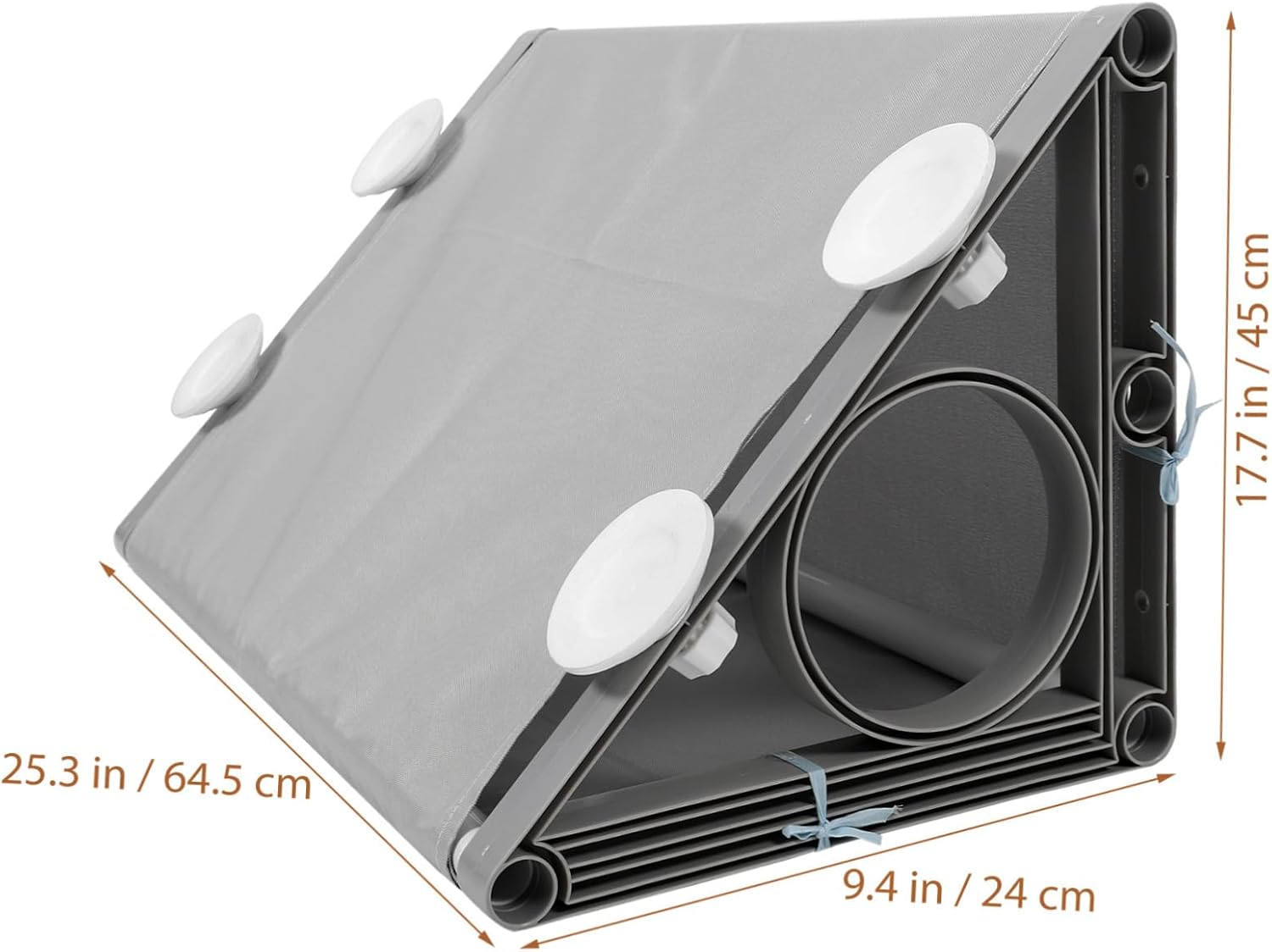 Portable Cat Tunnel for Indoor Cats Lightweight Kitten Play Tunnel with Spacious Design Comfortable Pet Hiding House to Encourage Exercise and Stress