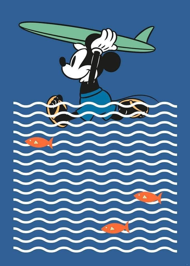 Komar Disney Fleece Photo Wallpaper, Fleece, Blue, 200 x 280 cm (Breite x Höhe), Bahnbreite 50 cm, 280 x 200 cm - Image 3
