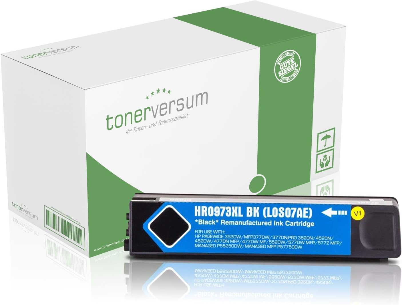 Ink Cartridge Compatible with HP 973X 973XL L0S07AE for HP Pagewide Pro 452DN 452DW 452DWT 477DN 477DW 477DWT 552DWO 577DW 577DW 577Z Black