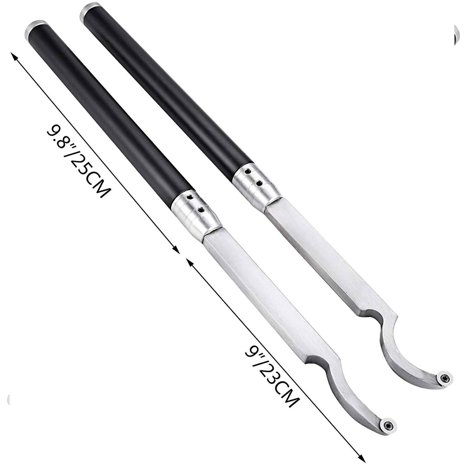 Utensili per tornitura del legno Utensile per finitura del tornio, Collo di cigno scavato con chiave a stella con inserto in carburo rotondo da 12 mm per hobbista del legno o fai da te o falegnam