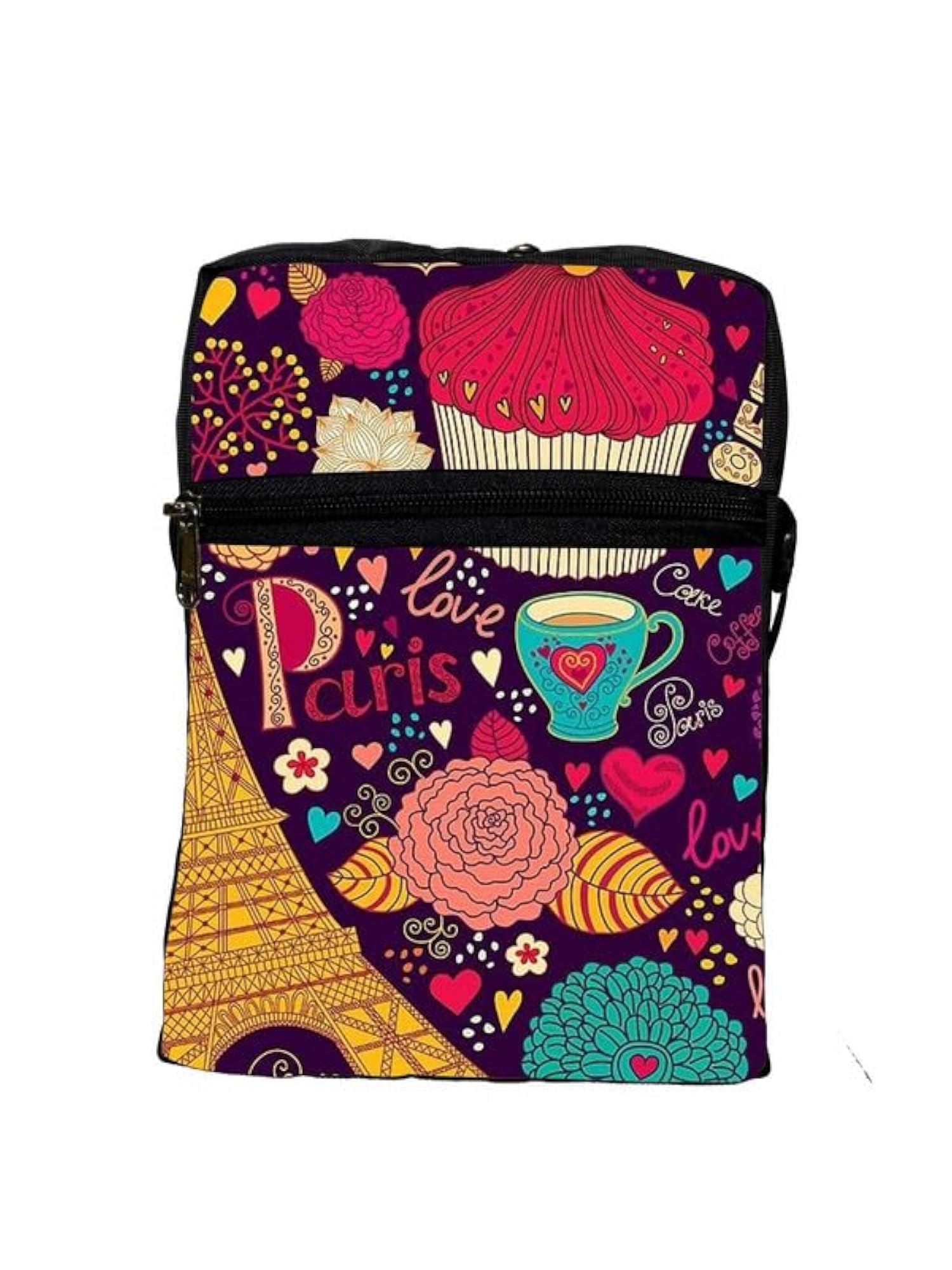 Heavy Duty Multi-Compartment Crossbody Bag for Men & Women