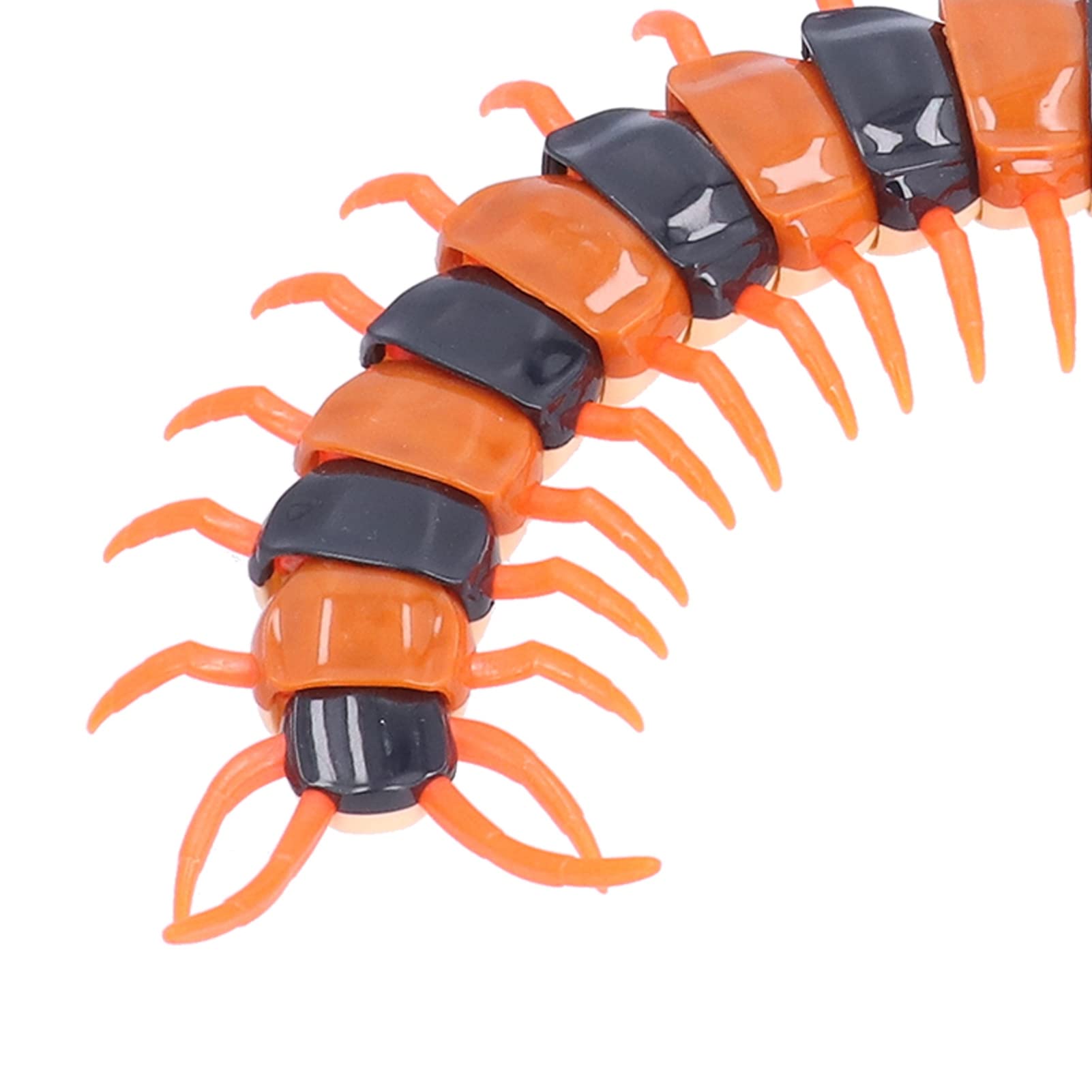 Juguete de Ciempiés con Control Remoto Simulación de Scolopendra Realista Operado por Infrarrojos Movimiento Rápido Cuerpo Flexible Ojos Intermitentes Juego de Trucos para