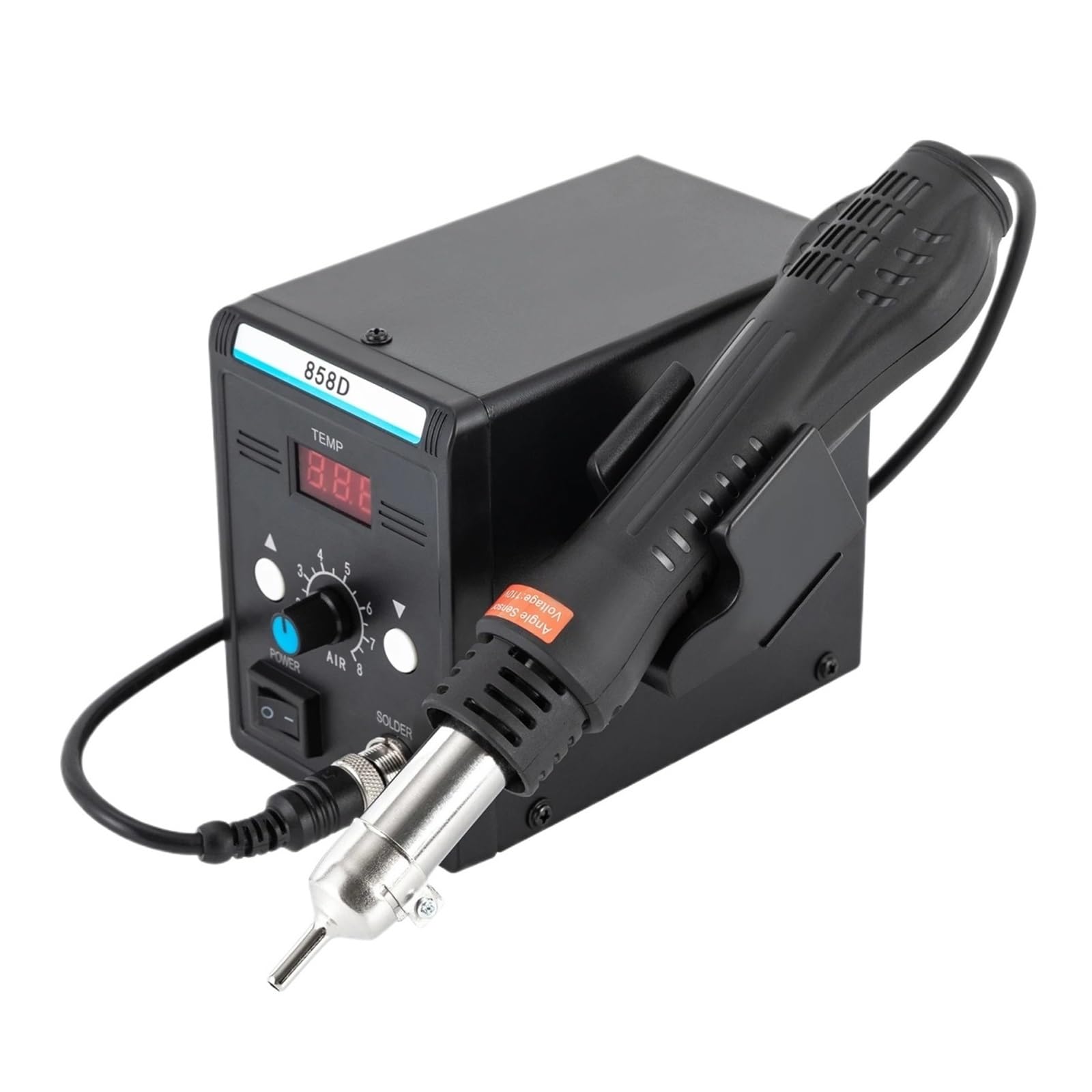 Stazione Di Saldatura SMD Ad Aria Calda Da 700 W Con Pistola Termica, Display A LED For Riparazioni Elettroniche Saldatore Efficiente