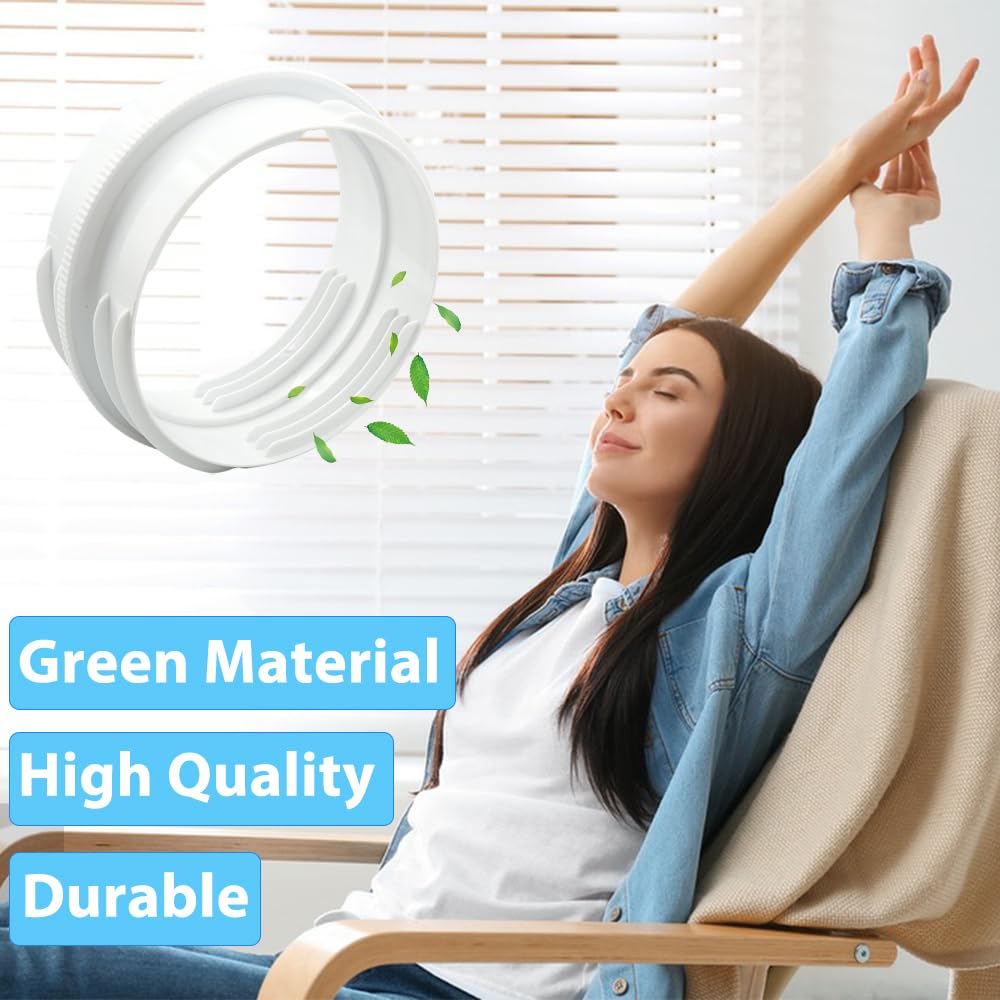 Adattatore Tubo Climatizzatore Portatile, Connettore per Tubo di Scarico 130 mm Interni/150 mm Esterno