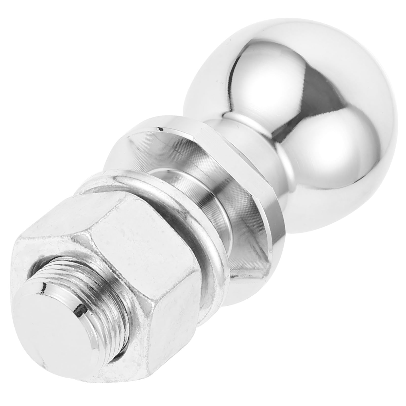 Anneome Bola de Remolque Conexión Estable para Cargas Pesadas de Hierro Plata y Diseño Versátil y Caravanas para Accesorios de Camping