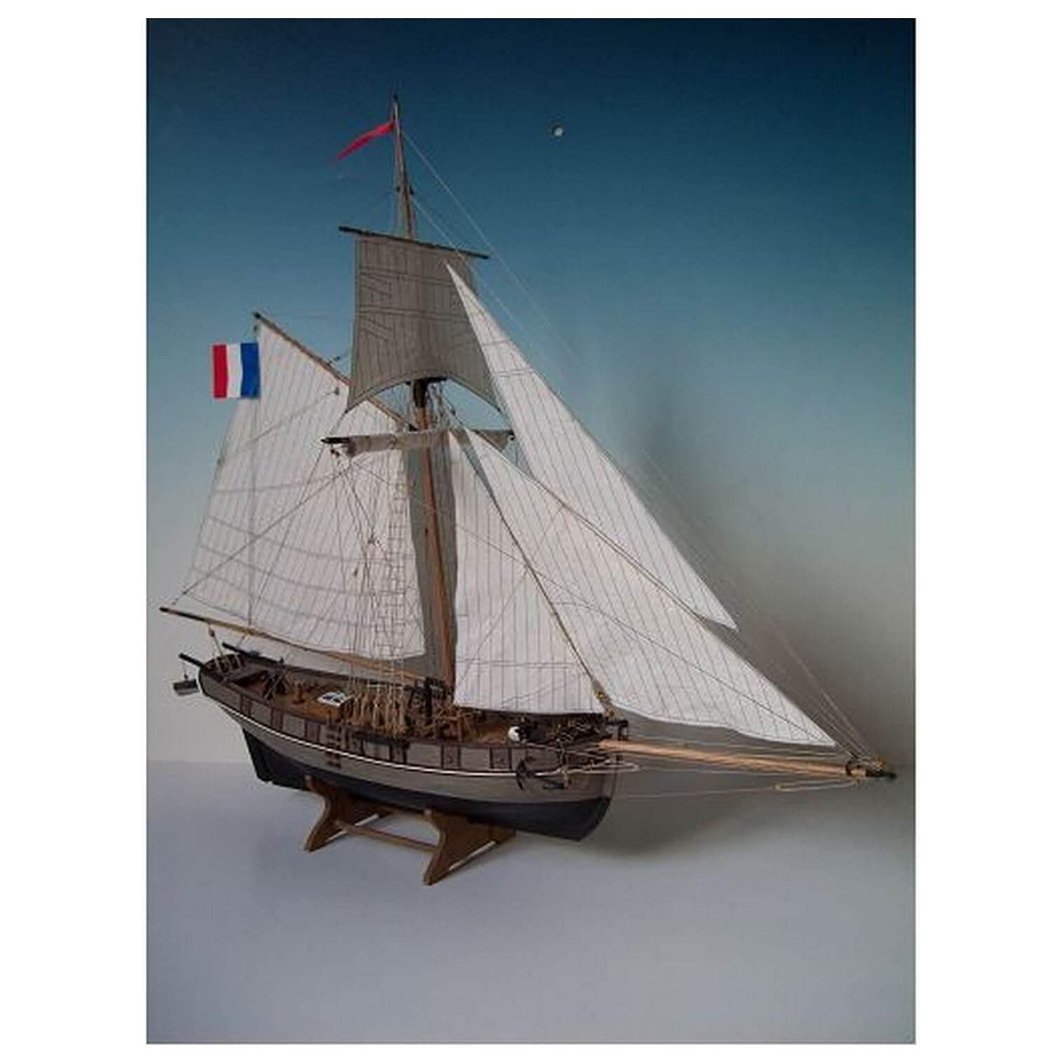 Soclaine - FC1060 Wooden Falcon Model Boat Assembly