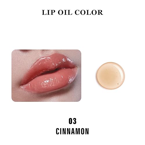 Miniatura 2 de Aceite hidratante para labios, brillo labial voluminoso, brillo de labios hidratante, brillo de labios hidratante, plumín de labios transparente y