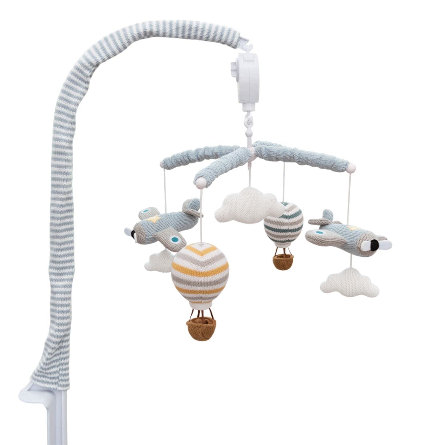 Living Textiles Up Up and Away Baby Mobile