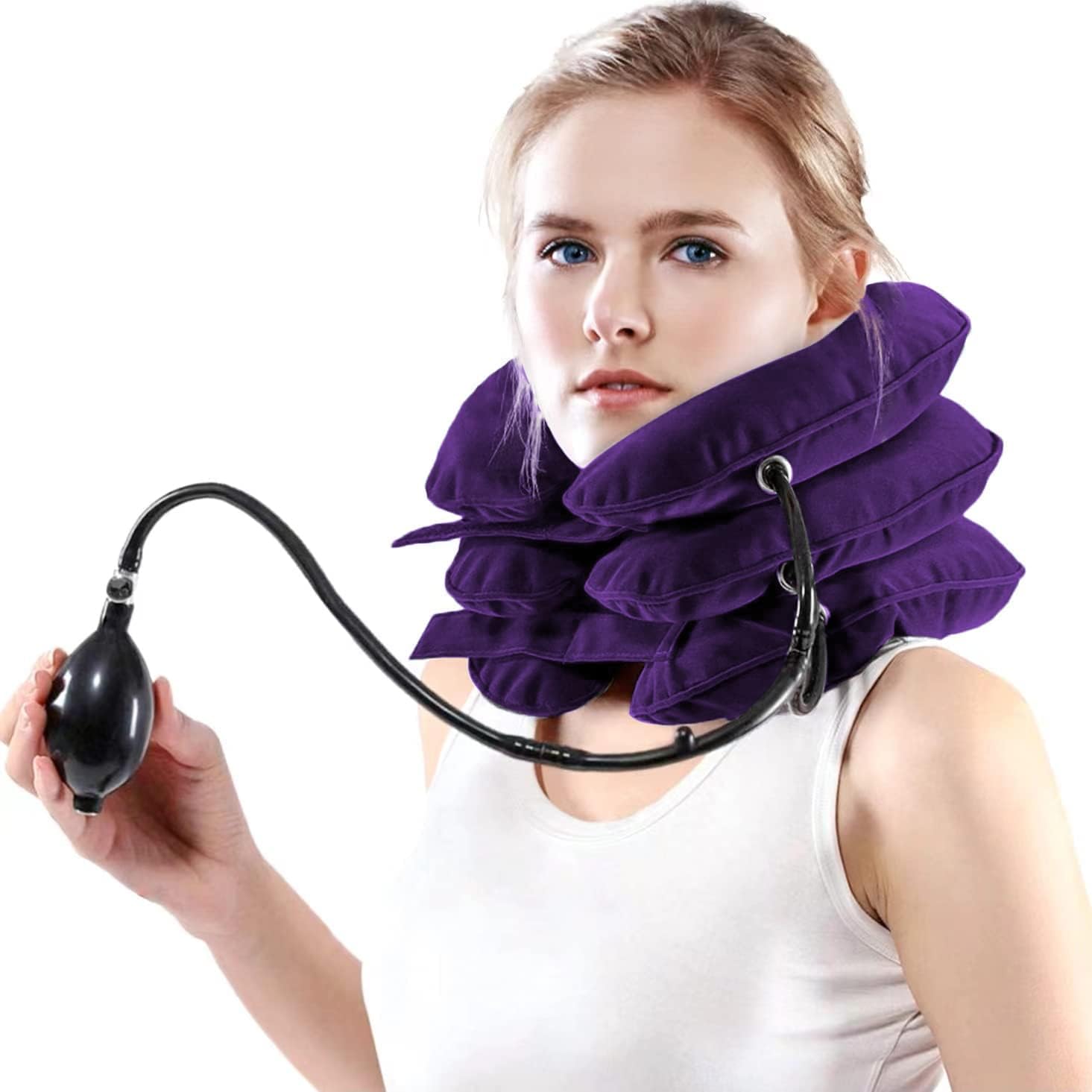 Pogcay Cervical Neck Traction Device, Neck Stretcher, Neck