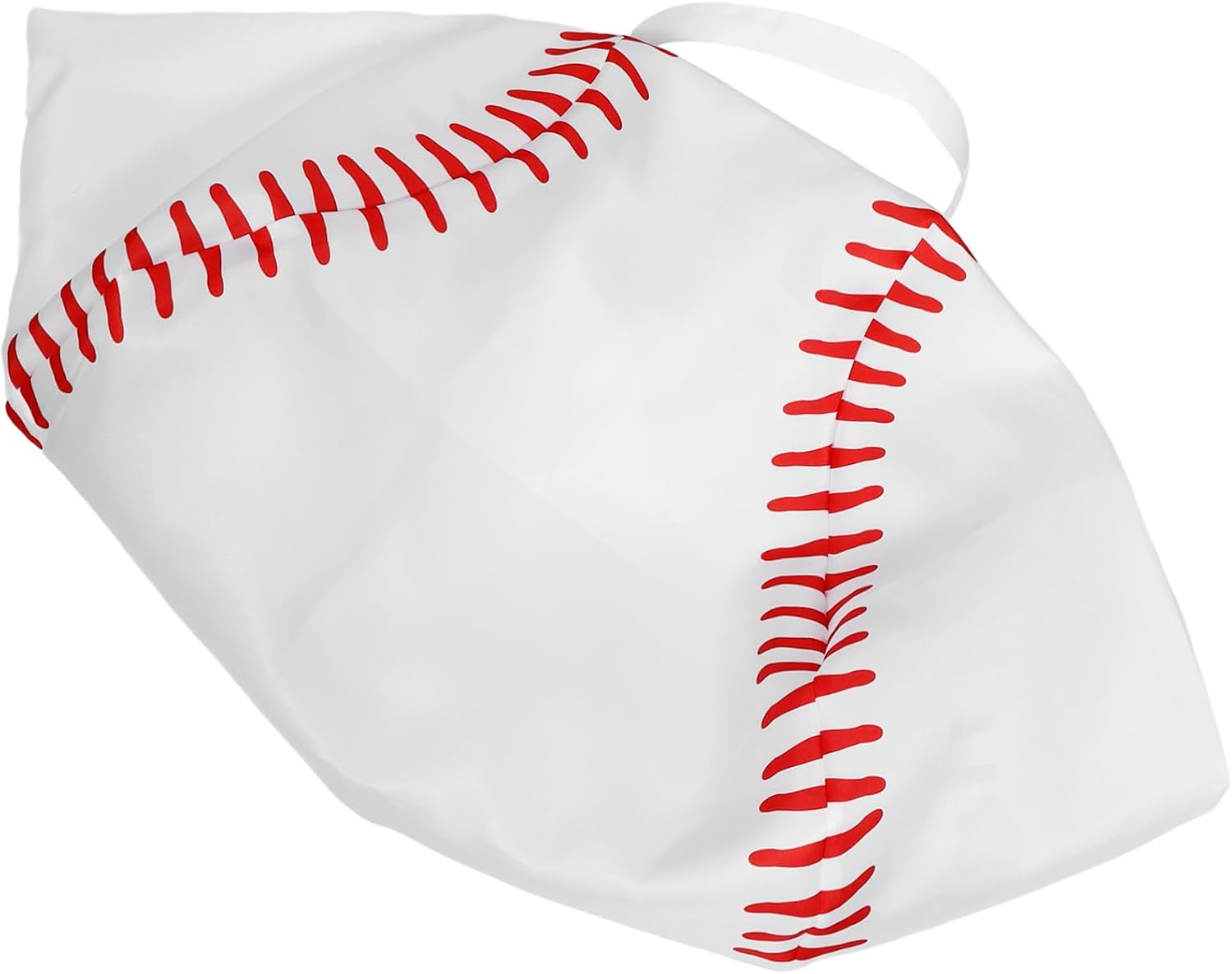 Bean Bag Cover for Stuffed Animals Baseball Design Toy Storage Bag for Boy Girl Comfortable Indoor Seating Soft Canvas Material for Organizing Toys