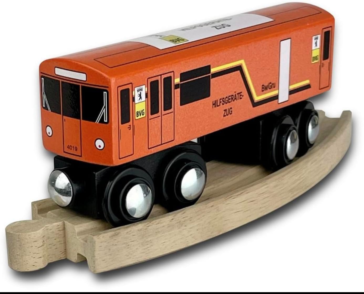 Holz U-Bahn Berlin auxiliary device train