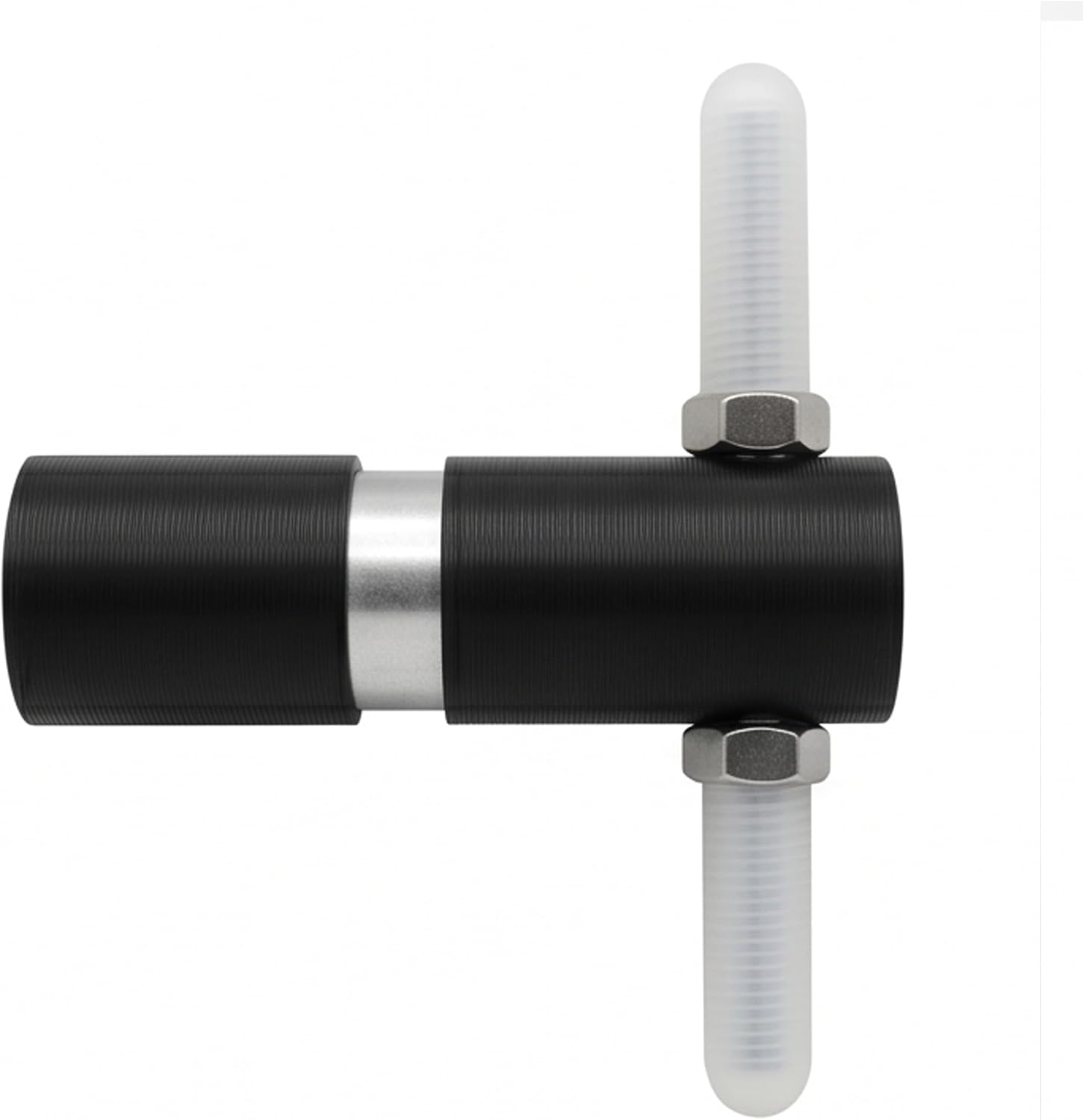 Bowling Ball Finger Insert Removal Tool with Protective Sleeve, 31/32" Diameter 304 Stainless Steel Bowling Grip Remover, Safety Cover Included for Tool Protection & User Safety (Black)