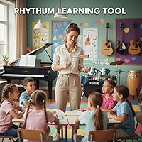 Vista 6 de Vibraslap, instrumento de percusión musical Vibra-Slap, grande