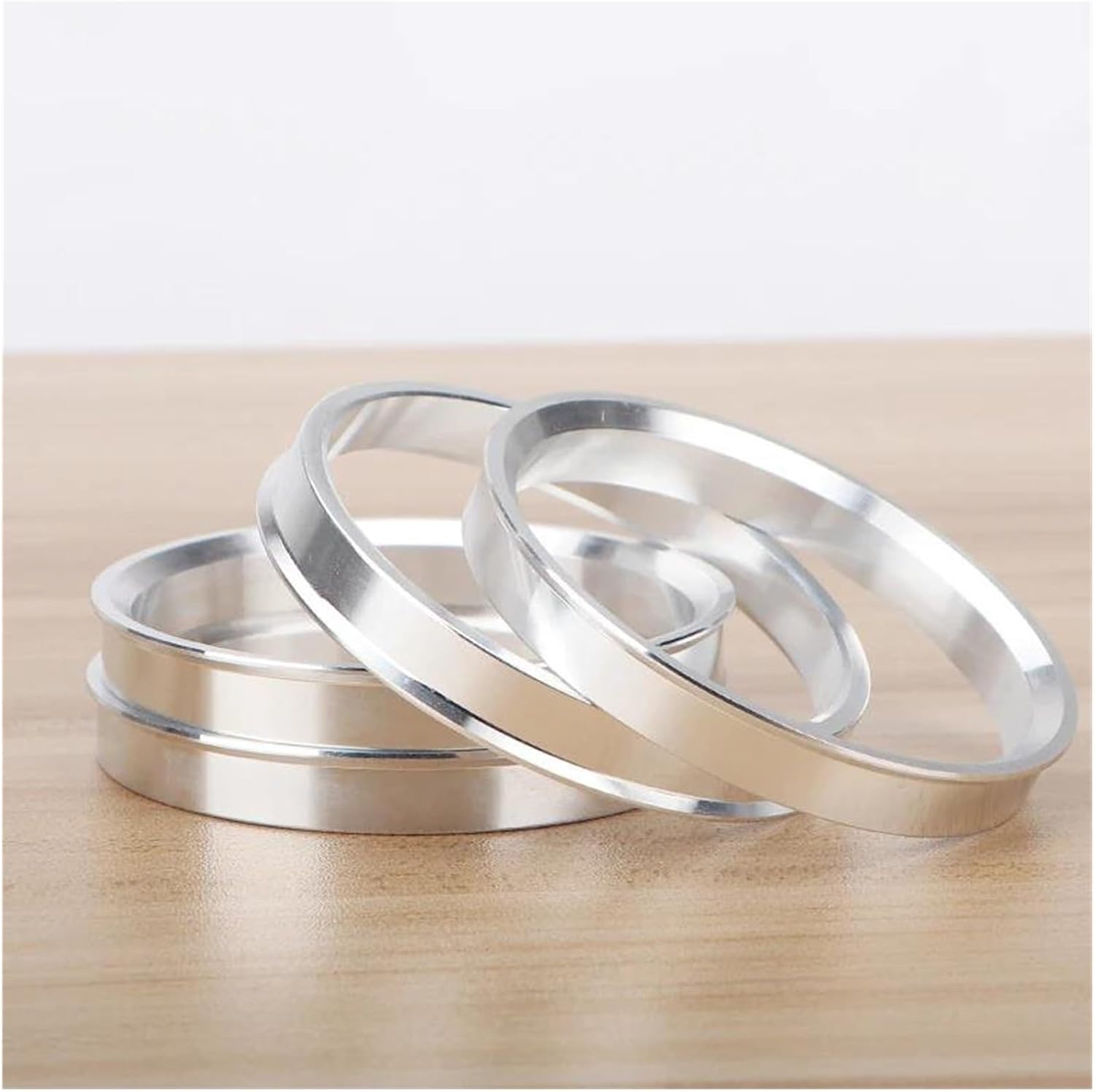 Car Wheel Gasket 4 Pieces Car Accessories Aluminum Hub Center Ring 60.1 to 56.1 72.1to65.1 74.1to56.1 74.1to72.56 74.1to66.5(74.1 to 56.1)