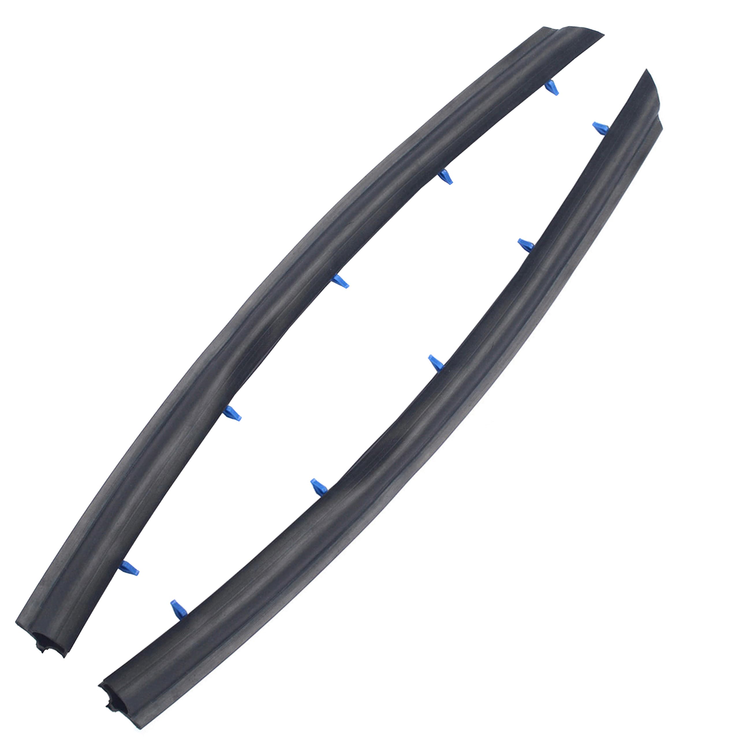 INLY 4 Tlg Türdichtung Gummidichtung Tür Abdichtung Vorne Links + Rechts Komplettset kompatibel mit Transporter T5 T6 T7 (ab 2003) 7H0837565A 7E0837911B