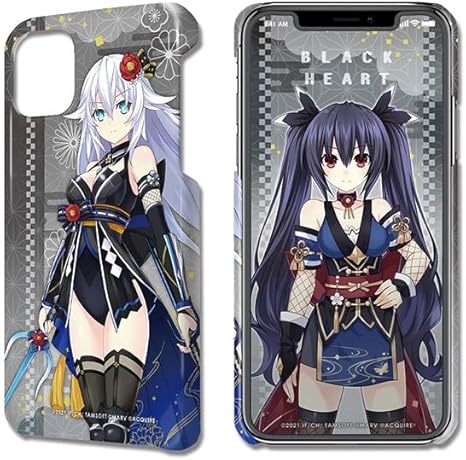 Amazon Co Jp 閃乱忍忍忍者大戦ネプテューヌ 少女達の響艶 Iphoneケース 保護シート デザジャケット Iphone 11 ブラックハート Djga N011 M02 ホビー 通販