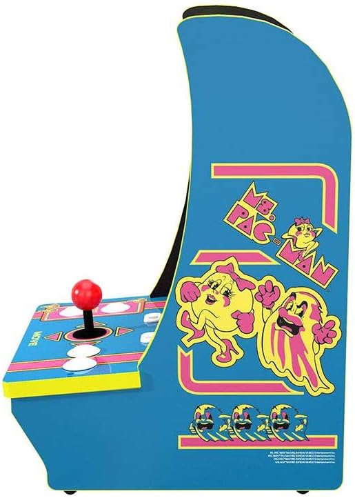 MSP Arcade1Up MS.Pac-Man Counter-Cade - 4 Games in 1 : Toys & Games