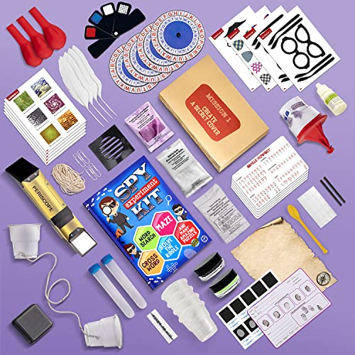 Learn & Climb SPY KIT-6570 Kids Spy Kit, Explore 15 Secret Missions & Create 14 Detective Gadgets thumb #4