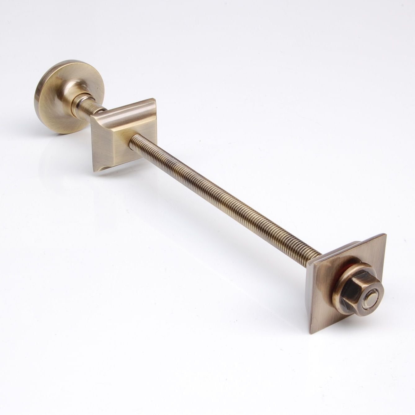 Smr Bathrooms Antique Brass West Radiators W-Trs-Lux-Ab Cast Iron Radiator Luxury Wall Stay/Tie
