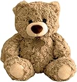 BIUBIULOVE 10Inch Teddy Bear Stuffed Animal, Soft Stuffed Teddy Bear Plush Toy, Birthday Xmas Gifts for Kids Baby (Dark Brown)